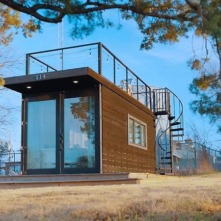 The Bluebonnet-Tiny Container Home Country Setting 12 Min To Downtown Bellmead Exterior foto